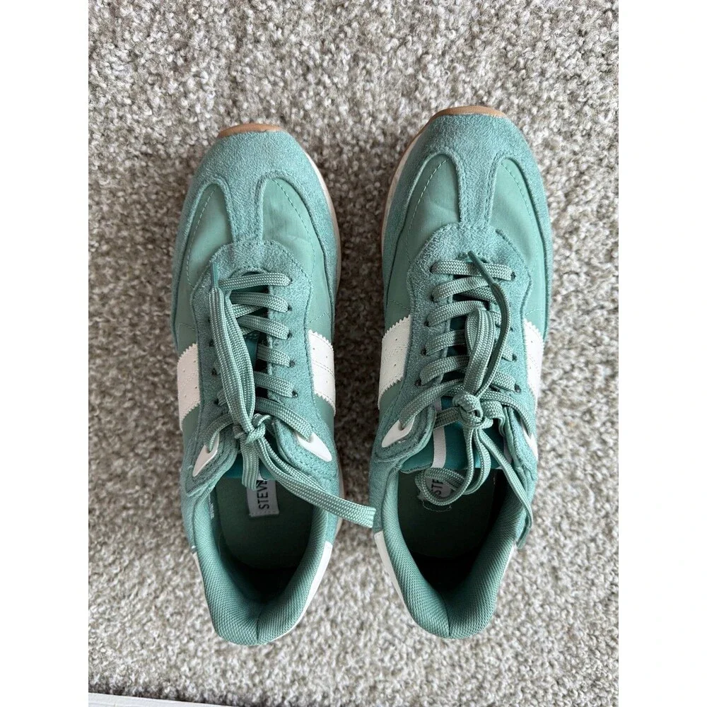 green steve madden sneakers